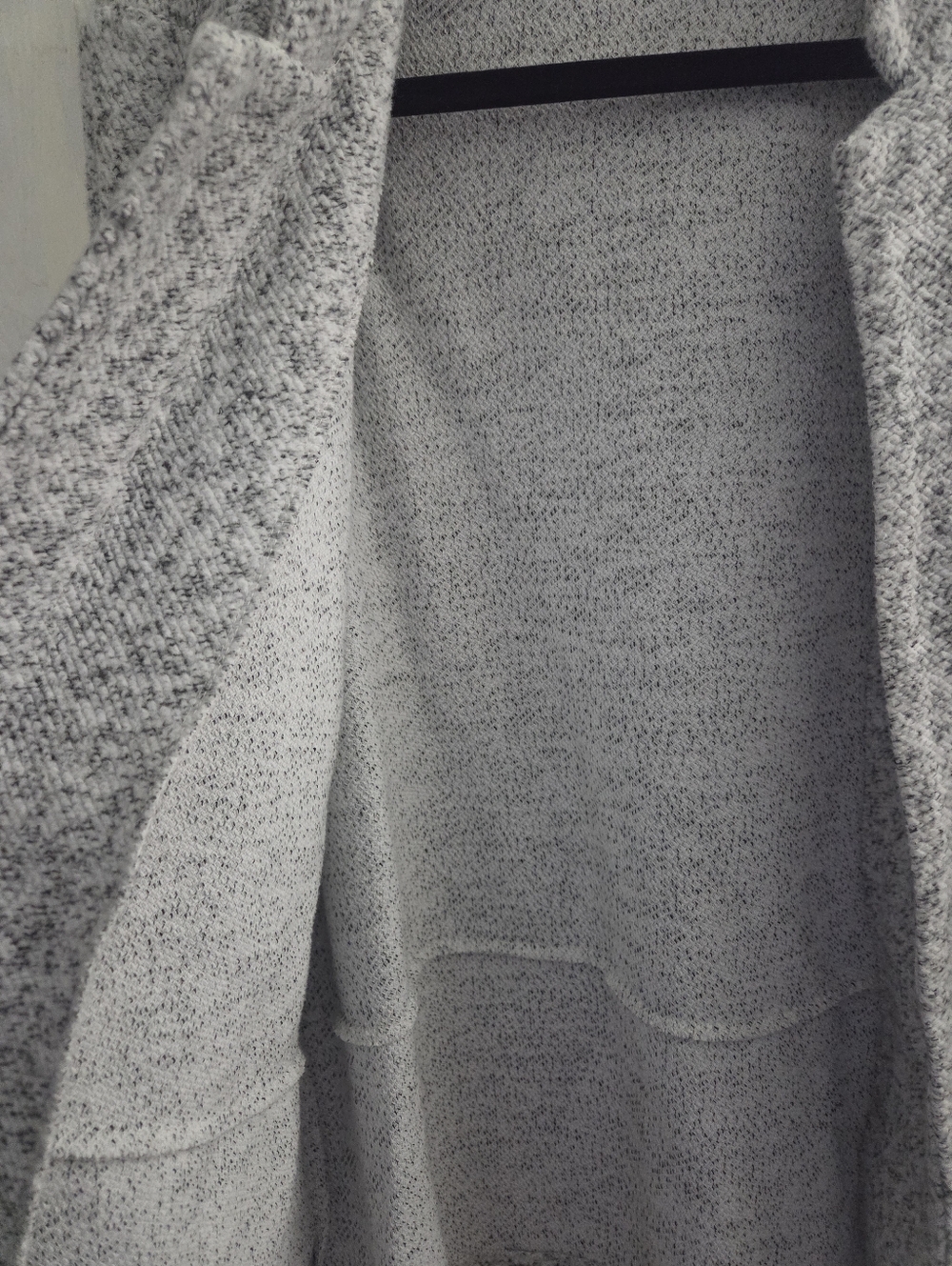 LOFT Women's Gray Open-Front Knit Sweater Cardigan Size XS - Picture 14 of 14
